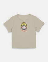 Nintendo Princess Peach Hearts Womens Baby T-Shirt