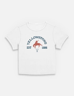 Yellowstone Stay Wild Womens Baby T-Shirt
