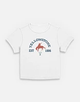 Yellowstone Stay Wild Womens Baby T-Shirt