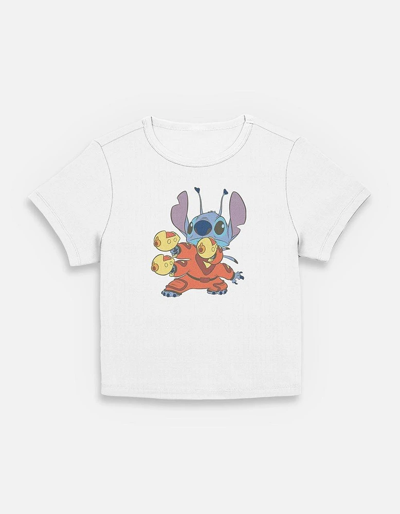 Disney Lilo & Stitch Gun Pose Womens Baby T-Shirt