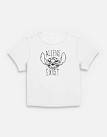 Disney Lilo & Stitch Aliens Exist Womens Baby T-Shirt