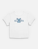 Disney Lilo & Stitch Aloha Beach Club Womens Baby T-Shirt