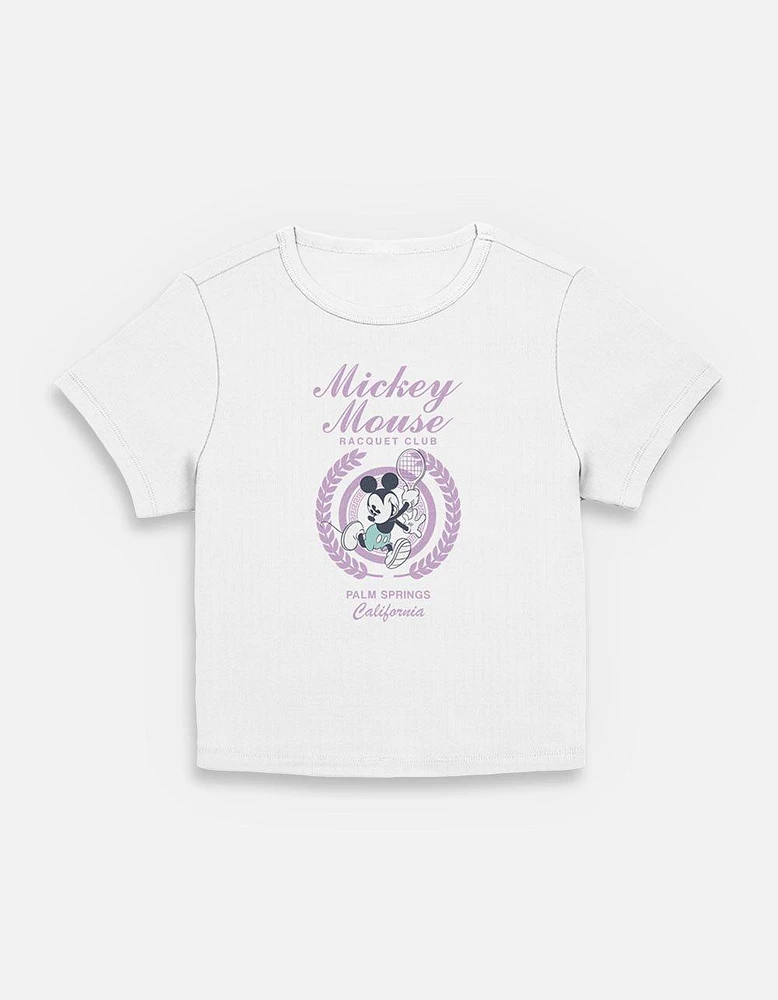 Disney Mickey Mouse Racquet Club Womens Baby T-Shirt