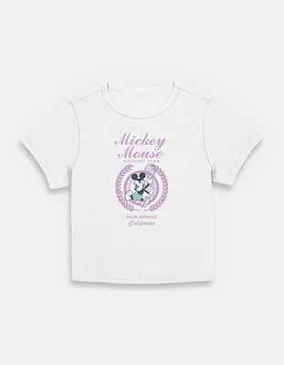 Disney Mickey Mouse Racquet Club Womens Baby T-Shirt