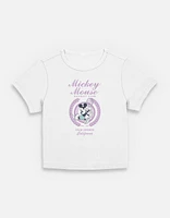 Disney Mickey Mouse Racquet Club Womens Baby T-Shirt