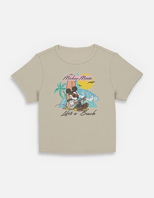 Disney Mickey Mouse Lifes A Beach Womens Baby T-Shirt
