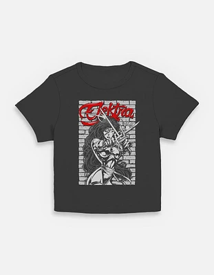Marvel Daredevil Dangerous Beauty Elektra Womens Baby T-Shirt