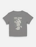 Garfield Giddy Up Womens Baby T-Shirt