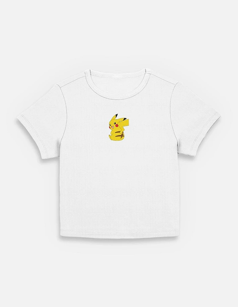 Pokemon Cute Pika Womens Baby T-Shirt