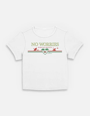 Disney The Lion King No Worries Womens Baby T-Shirt