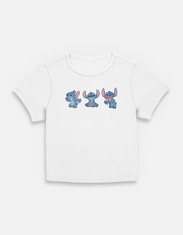 Disney Lilo & Stitch Poses Line Up Womens Baby T-Shirt