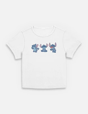 Disney Lilo & Stitch Poses Line Up Womens Baby T-Shirt