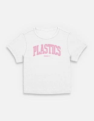Mean Girls Plastic Collegiate Womens Baby T-Shirt