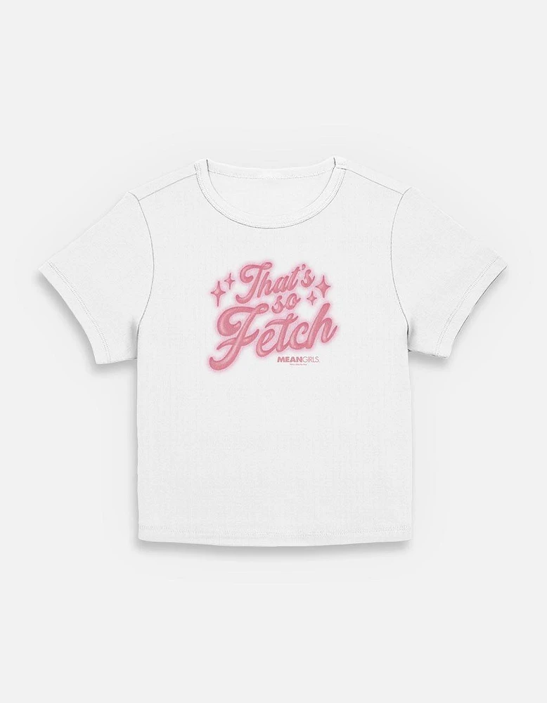Mean Girls Airbrush Fetch Womens Baby T-Shirt