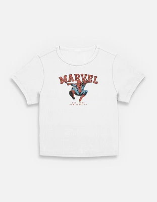 Marvel Collegiate Spidey Womens Baby T-Shirt