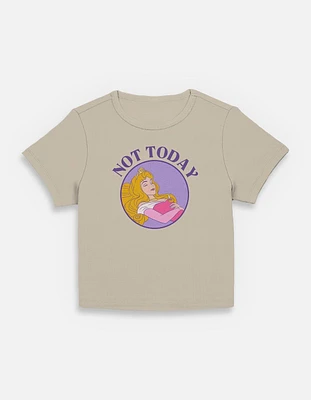 Disney Princesses Aurora Not Today Womens Baby T-Shirt