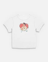 Disney Princesses Prince Eric Heart Lockup Womens Baby T-Shirt