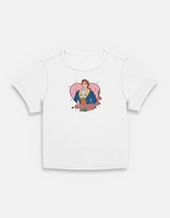Disney Princesses Prince Adam Heart Lockup Womens Baby T-Shirt