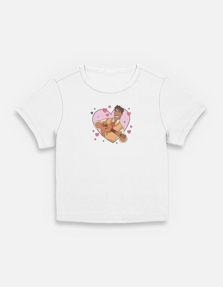 Disney Princesses Prince Naveen Heart Lockup Womens Baby T-Shirt