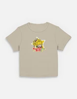 Rainbow Brite Star Badge Womens Baby T-Shirt