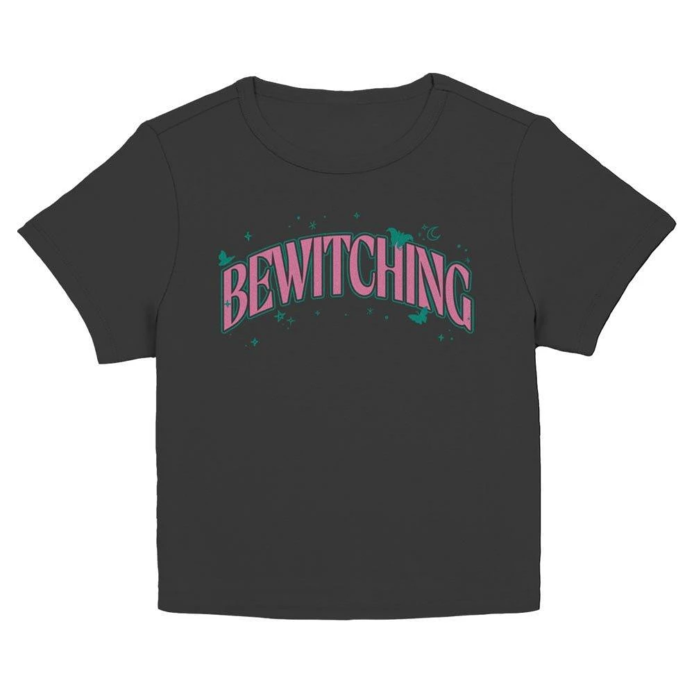 Wicked Arched Bewitching Text Womens Baby T-Shirt