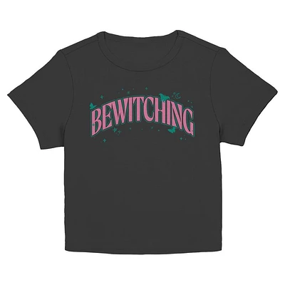 Wicked Arched Bewitching Text Womens Baby T-Shirt