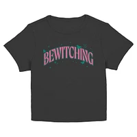 Wicked Arched Bewitching Text Womens Baby T-Shirt