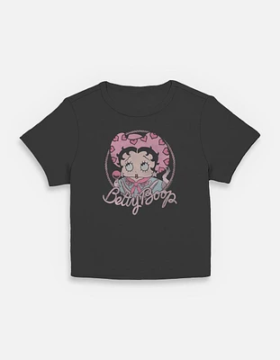 Betty Boop Cowgirl Womens Baby T-Shirt