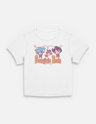 The Powerpuff Girls Cowgirls Rule Womens Baby T-Shirt