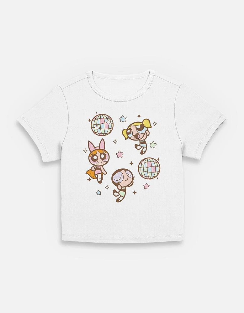 The Powerpuff Girls Disco Power Womens Baby T-Shirt