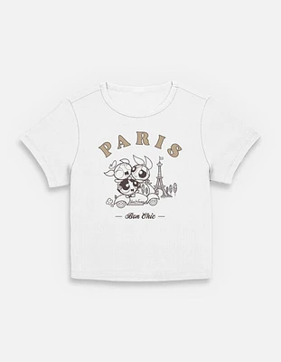 The Powerpuff Girls Paris Womens Baby T-Shirt