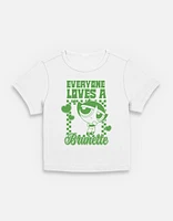 The Powerpuff Girls Loves A Brunette Womens Baby T-Shirt