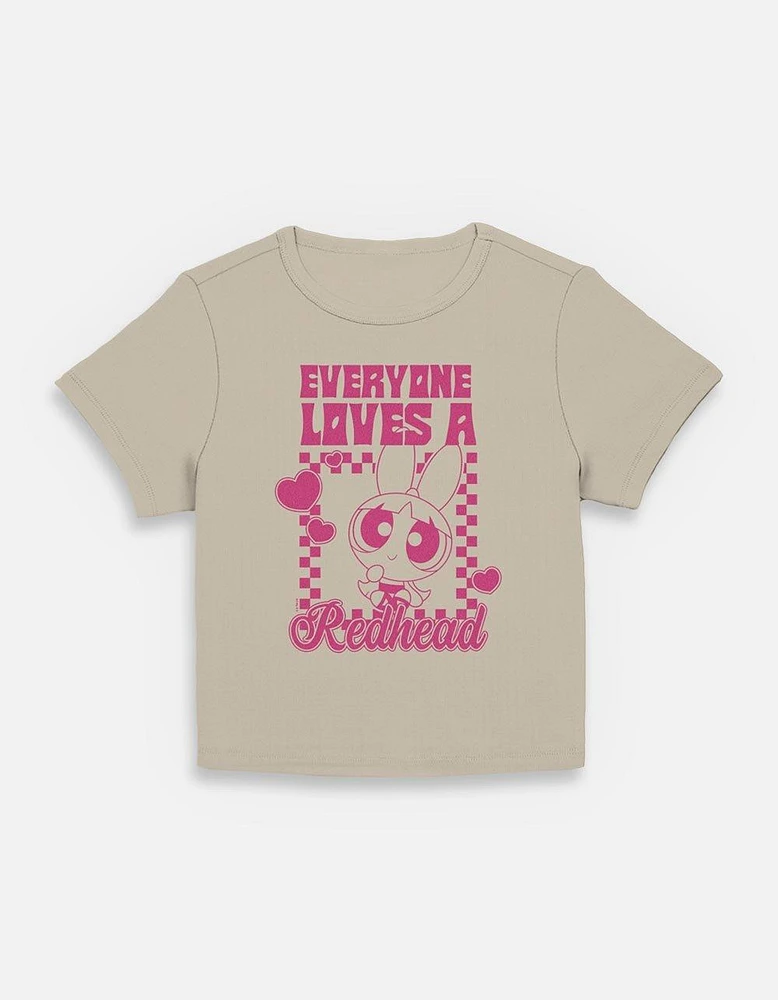 The Powerpuff Girls Loves A Redhead Womens Baby T-Shirt