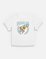 The Powerpuff Girls Bubbles Collegiate Womens Baby T-Shirt