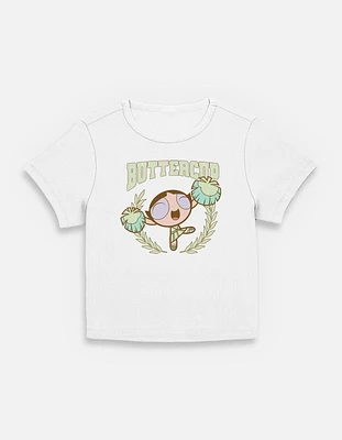 The Powerpuff Girls Buttercup Collegiate Womens Baby T-Shirt