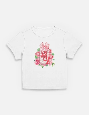 Coca-Cola Diet Coke And Roses Womens Baby T-Shirt