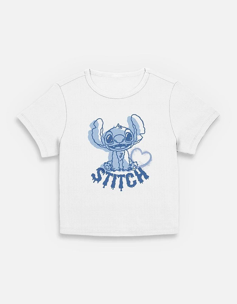 Disney Lilo & Stitch Heart Womens Baby T-Shirt
