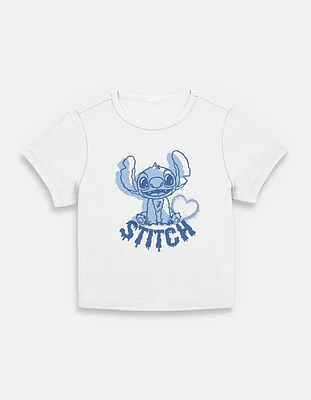 Disney Lilo & Stitch Heart Womens Baby T-Shirt