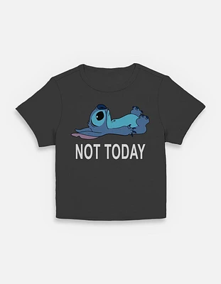 Disney Lilo & Stitch Not Today Womens Baby T-Shirt