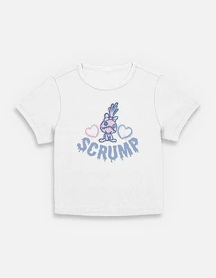 Disney Lilo & Stitch Scrump Hearts Womens Baby T-Shirt