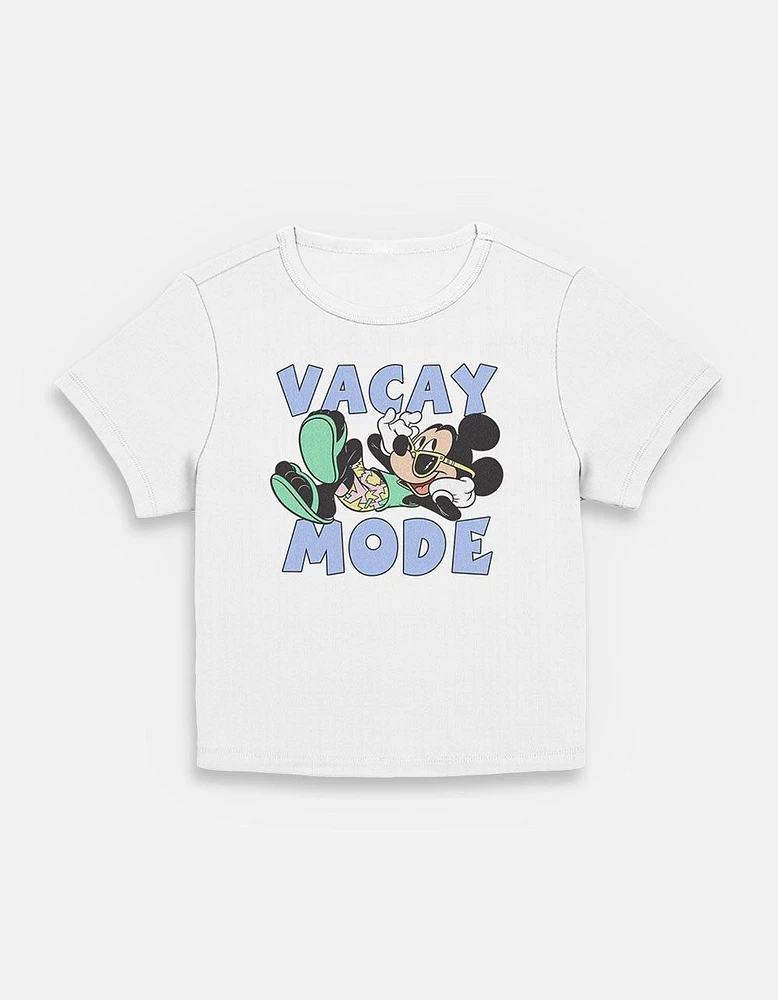 Disney Mickey Mouse Vacay Mode Womens Baby T-Shirt