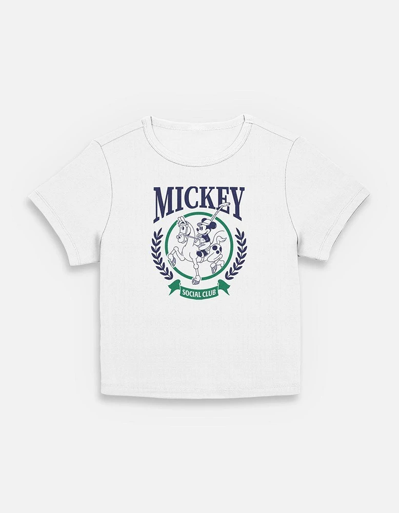 Disney Mickey Mouse Polo Club Womens Baby T-Shirt