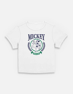 Disney Mickey Mouse Polo Club Womens Baby T-Shirt