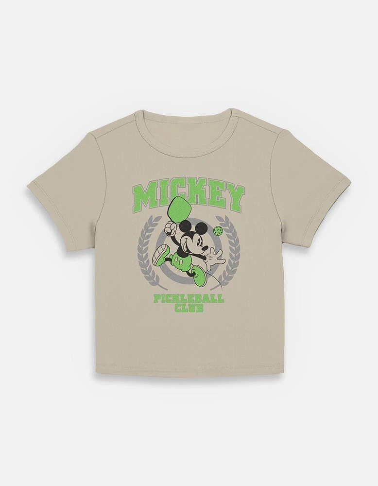 Disney Mickey Mouse Pickleball Team Womens Baby T-Shirt