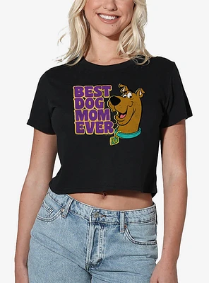 Scooby-Doo! Best Dog Mom Ever Women's Crop Top T-Shirt