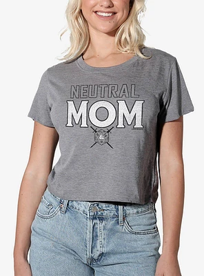 Dungeons & Dragons Neutral Mom Women's Crop Top T-Shirt