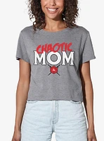 Dungeons & Dragons Chaotic Mom Women's Crop Top T-Shirt
