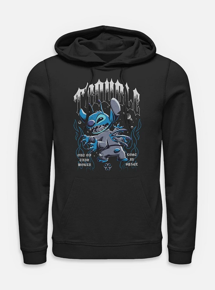 Disney Lilo & Stitch Cosmic Trouble Hoodie BoxLunch Web Exclusive