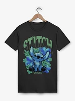 Disney Lilo & Stitch Dark Floral T-Shirt BoxLunch Web Exclusive