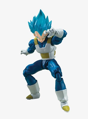Bandai Spirits Dragon Ball Super S.H Figuarts Super Saiyan God Super Saiyan Vegeta (Unwavering Saiyan Pride) Figure